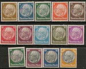 Germany 401-14 mint CV $152.90