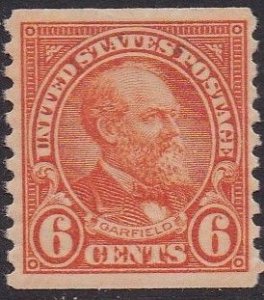 723 Garfield Coil MNH