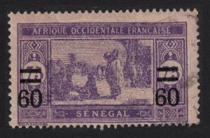 Senegal Market 75c Ovpt 60c 1922 MH SG#99