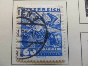 A13P27F359 Republic of Austria 1934-36 60g fine used stamp-