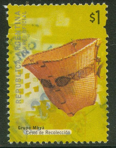 Argentina - 2000 - Scott # 2130 - used - Basket