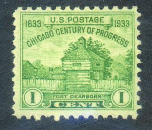 U.S. #728 MINT OG NH