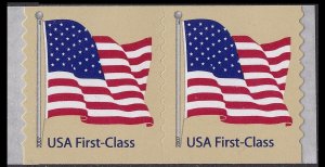 US 4132 Flag First Class NDN 41c coil pair APU (2 stamps) MNH 2007