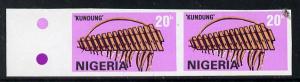 Nigeria 1989 Musical Instruments (Kundung) 20k in unmount...