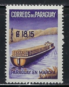 Paraguay C279 MH 1961 issue (an6711)