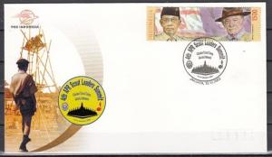 Indonesia, 12/OCT/03. Scout Movement with Cancel on a Souvenir Cover.