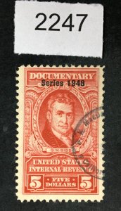 US # R502 USED $ LOT #2247