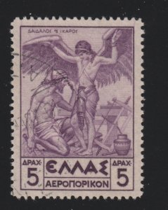 Greece C24 Daedalus Preparing Icarus for Flying 1935