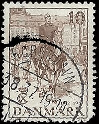 DENMARK   #259 USED (1)