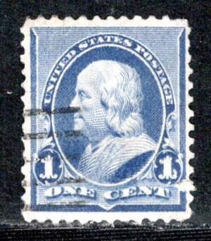 United States Scott # 219, used