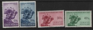 TURKEY,  996-999    MNH SET