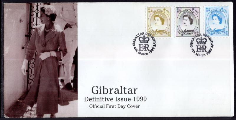 Gibraltar 790-792 U/A FDC
