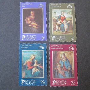 Pitcairn Island 1985 Sc 262-5 Christmas Religion set MNH