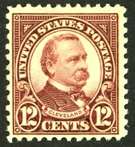 U.S. #693 MINT OG LH