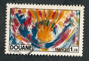 France #1505 used single
