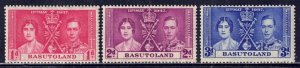 Basutoland #15-17 Mint Hinged Full Set of 3