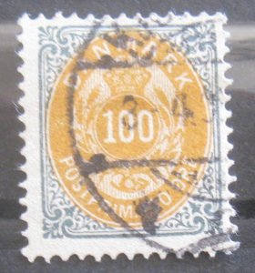 Denmark #52 Used- SCV=$35.00