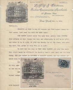 1894 - New York Produce Merchant Advertising - Ephemera 1100