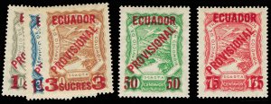 ECUADOR C1-5  Mint (ID # 115686)