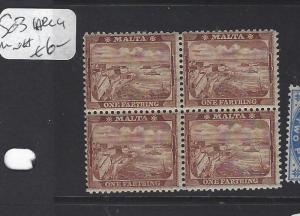 MALTA (PP0710B) 1F  SG 36  BL OF 4  MNH