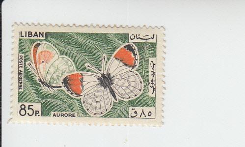 1965 Lebanon Butterfly (Scott C432) MDG