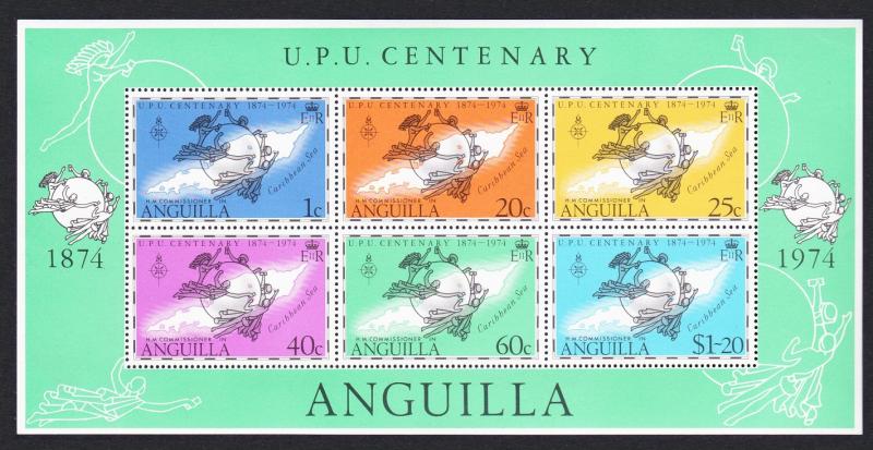 Anguilla Centenary of UPU MS SG#MS194 SC#204a