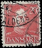 DENMARK   #282 USED (3)