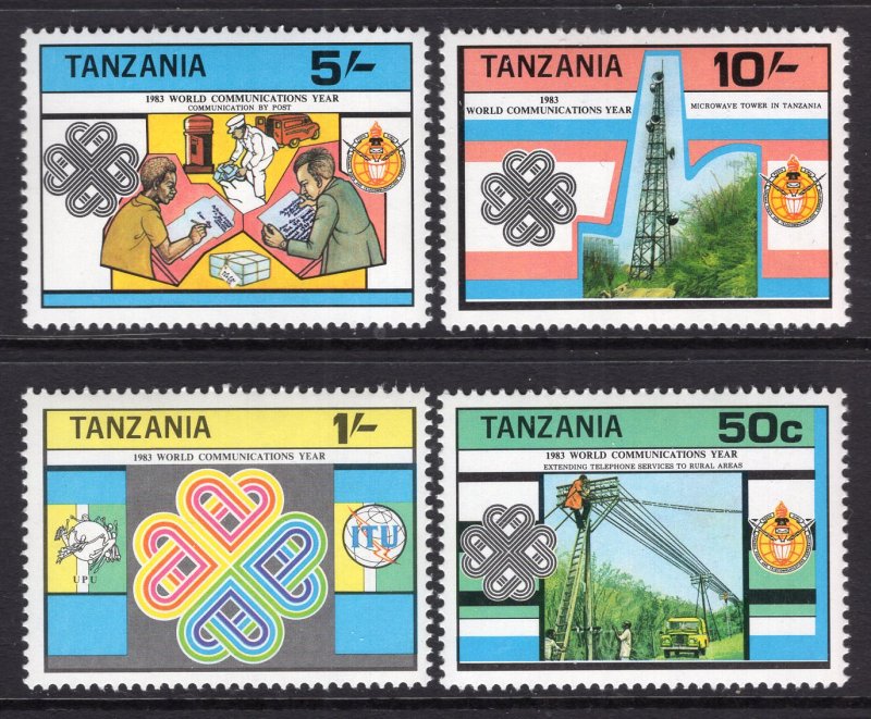 Tanzania 229-232 MNH VF