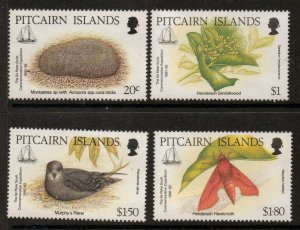 PITCAIRN ISLANDS SG418/21 1992 PETER SCOTT EXPEDITION TO HENDERSON IS. MNH (m)