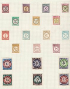 indonesia stamps page ref 16948