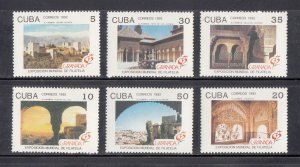 Cuba Scott #3410-3415 MNH