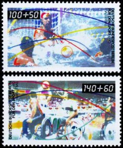 Scott #9NB277-8 Sports MNH