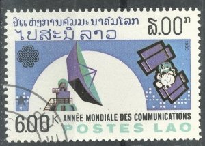 LAOS - #503 - USED -1983 - Item LAOS021