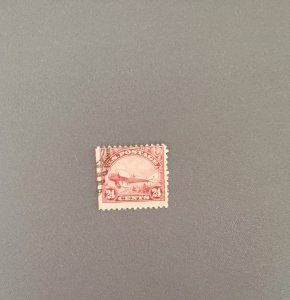 C6, Airmail, Used, No Gum, CV $25.00