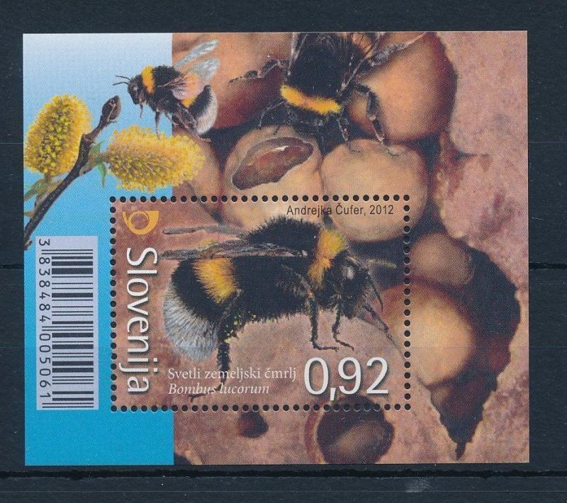 [34811] Slovenia 2012 Insects Insekten Insectes  MNH Sheet