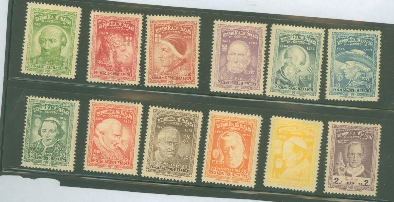 Panama #403A-403L  Single (Complete Set)