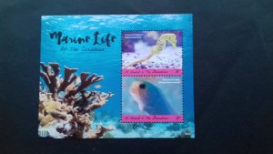 St vincent 2018 Marine Life of the Caribbean Mint