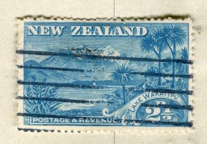 NEW ZEALAND; 1890s classic QV Pictorial issue fine used 2.5d. value