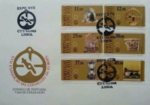 Portugal EXPO XVII 1983 Old Time Past Traditional Tools Culture (FDC) *clean