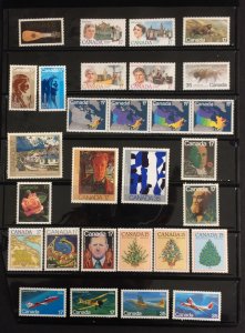 CANADA 1981 Complete Year Set MNH #878-906 (29 stamps)