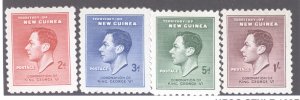 New Guinea, Scott #48-51, MH, complete set