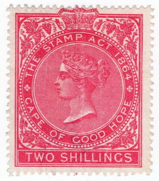 (I.B) Cape of Good Hope Revenue : Stamp Duty 2/- (1878)