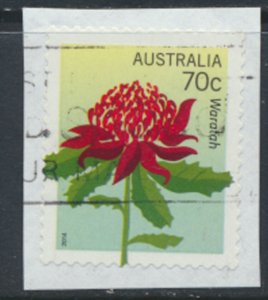 Australia SC# 4061 Flowers from 2014 Used Waratah details & scan