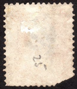 1861, US 30c, Franklin, Used, Sc 71