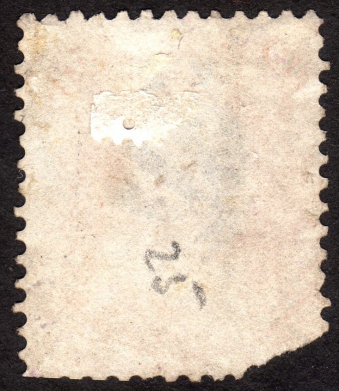 1861, US 30c, Franklin, Used, Sc 71
