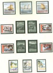 Norfolk Island #946/963 Used Single (Complete Set)