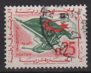 Algeria 1963 - Scott 298 used - Flag, Successful Revolution