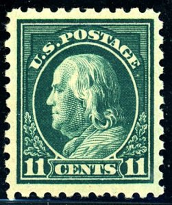 U.S. #434 MINT SINGLE WITH PF CERT(COPY) OG NH