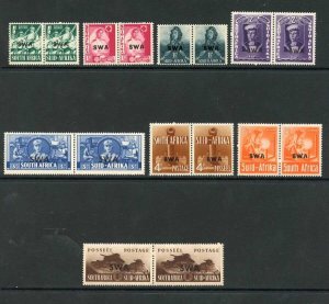 South West Africa SG114/22 no 1/3 U/M