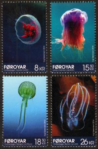 Faroe Islands 2014 Scott #613-616 Mint Never Hinged